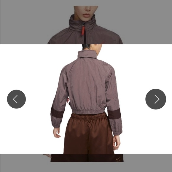 NWT Nike Burgundy Utility Water Repellent Jacket Size XS - Picture 2 of 6